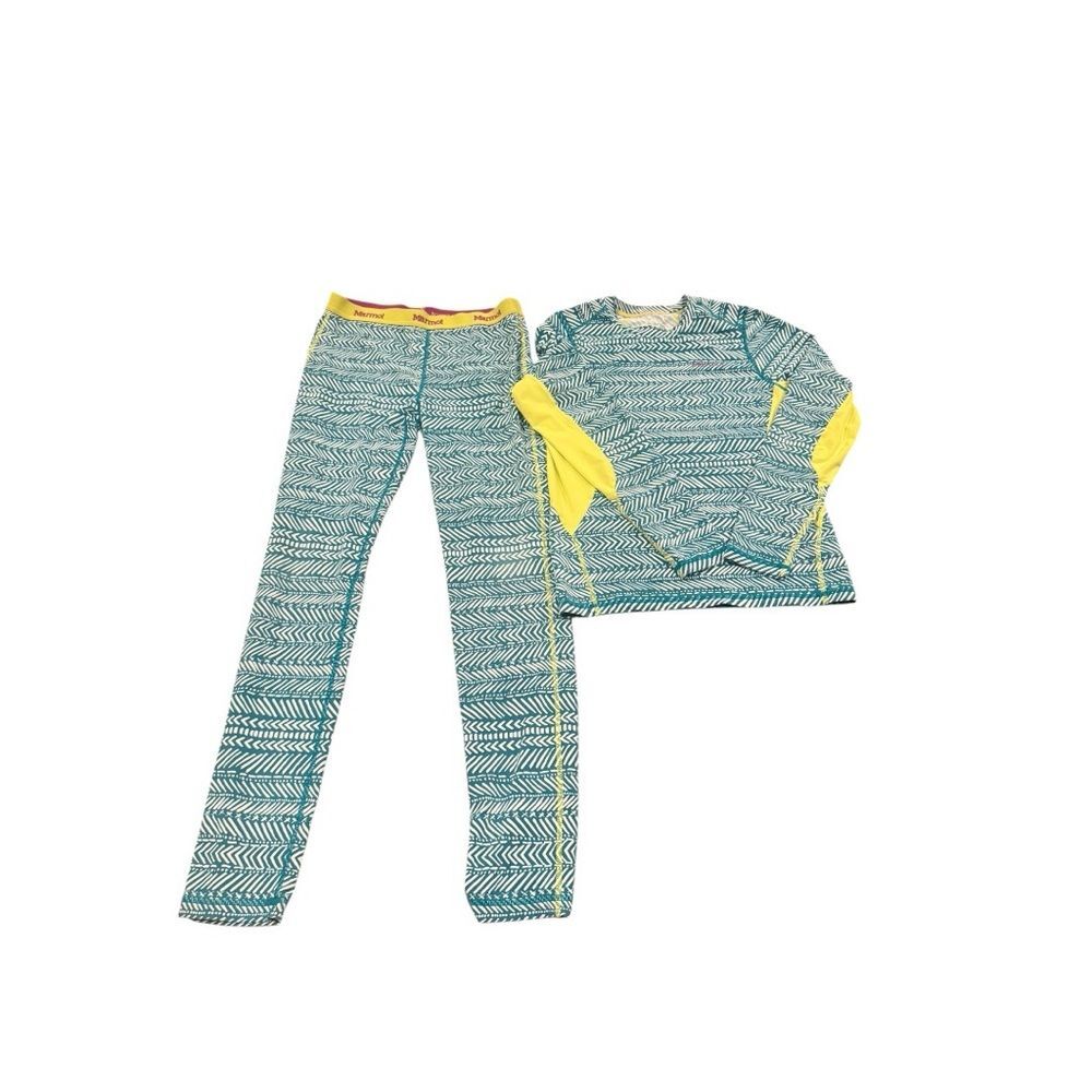 Marmot Youth Girls XL Base Layer Set Top & Bottoms